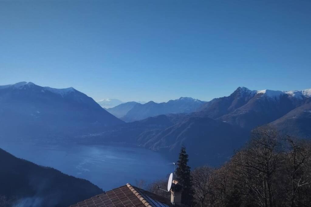 Chalet La Terrazza Vista Lago Bellano Esterno foto