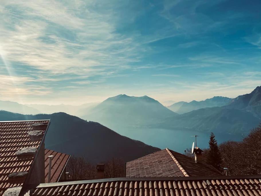 Chalet La Terrazza Vista Lago Bellano Esterno foto