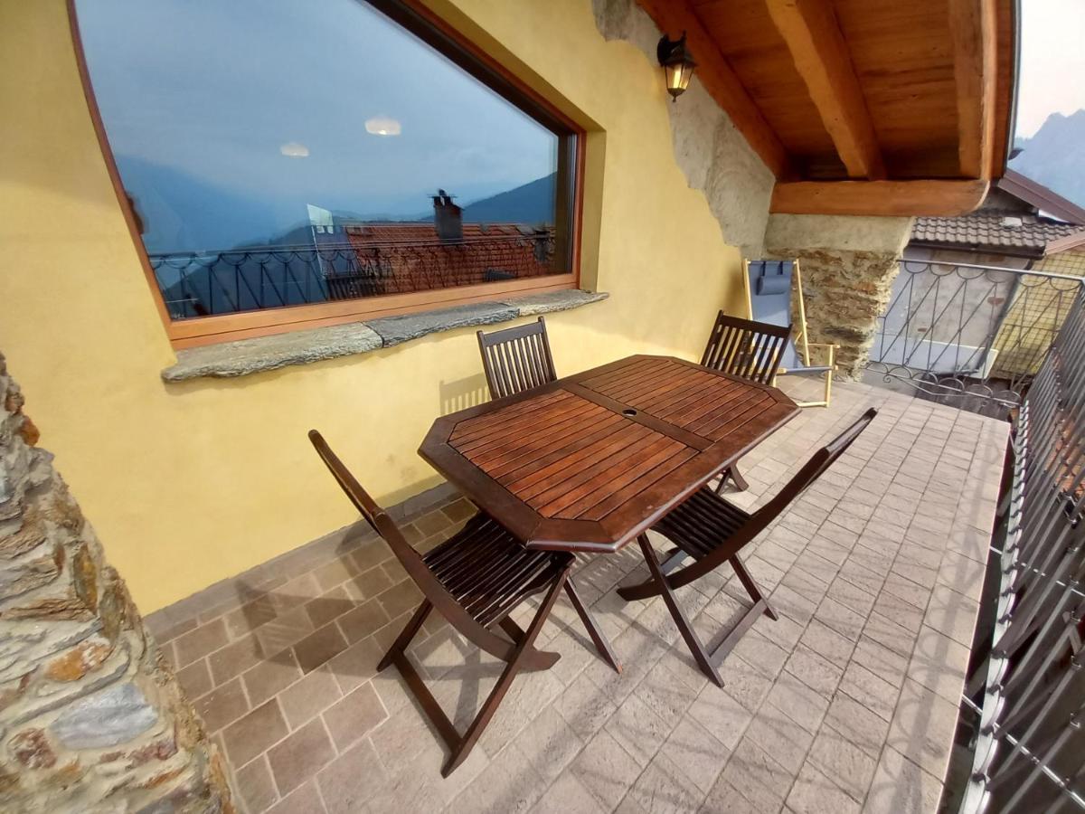 Chalet La Terrazza Vista Lago Bellano Esterno foto