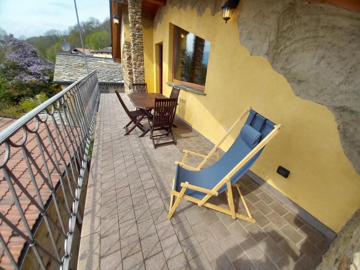 Chalet La Terrazza Vista Lago Bellano Esterno foto