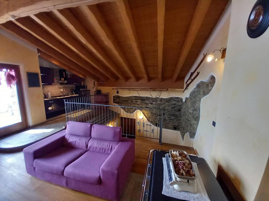 Chalet La Terrazza Vista Lago Bellano Esterno foto